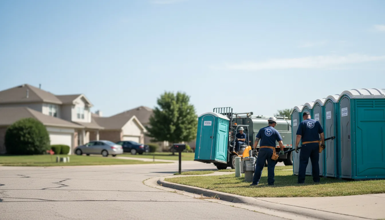 Porta Potty Rental in Bokchito, OK near me